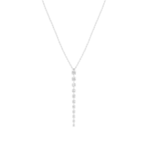 [N085] Orbit Graduated Drop Necklace
