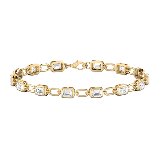 [BEM137] Emerald Link Bracelet