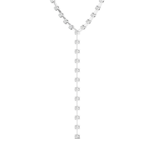 [NL306] Orbit Lariat Necklace