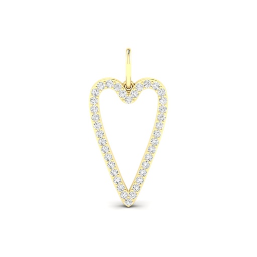[P404] Open Heart Charm