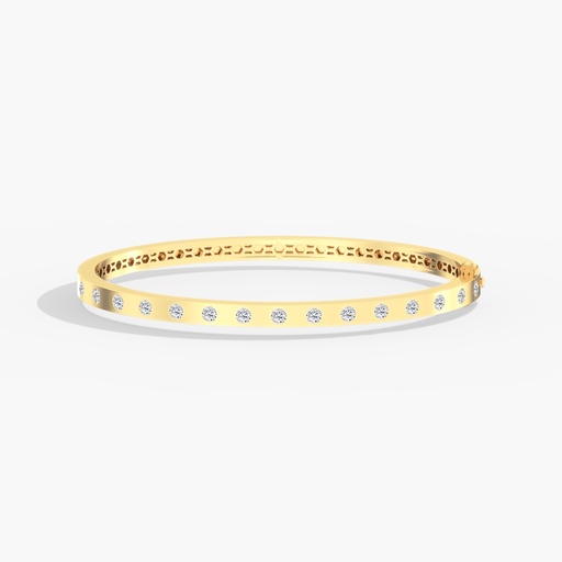 [BG422] Round Inlay Bangle