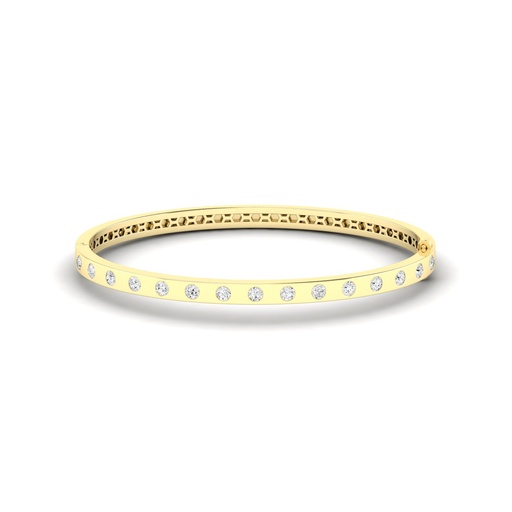 [BG422] Round Inlay Bangle