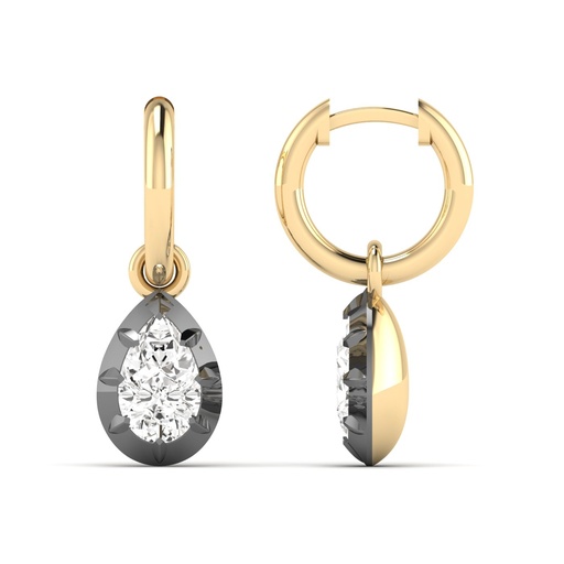 [GE249PRS] Vintage Inspired Pear Drop Earrings