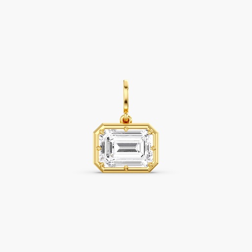 [P157EM] East West Emerald Lola Pendant
