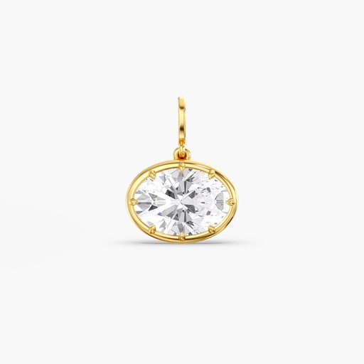[P157OV] East West Oval Lola Pendant