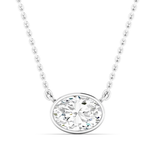 [NBP-OV] Oval Bezel Pendant