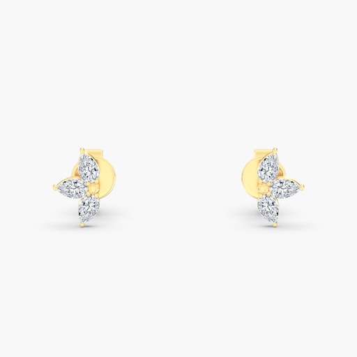 [EP305] Petite Pear Fan Studs