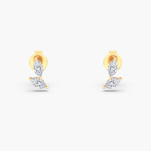 [EP298] Petite Marquise Duo Studs