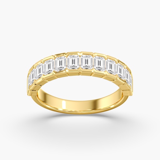 [R669] Half Bezel Emerald Band