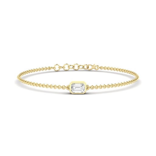 [BEM] Emerald Bezel Bracelet