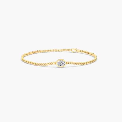 [BOV] Oval Bezel Bracelet